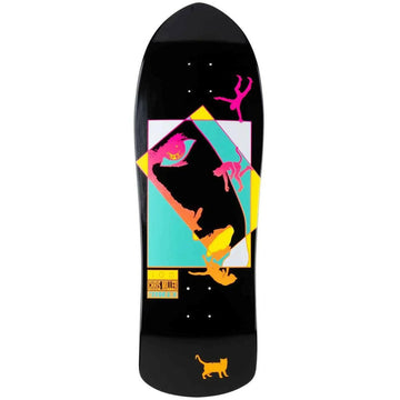 Welcome - Chris Miller Faces on Crossone 10.0 Skateboard Deck.