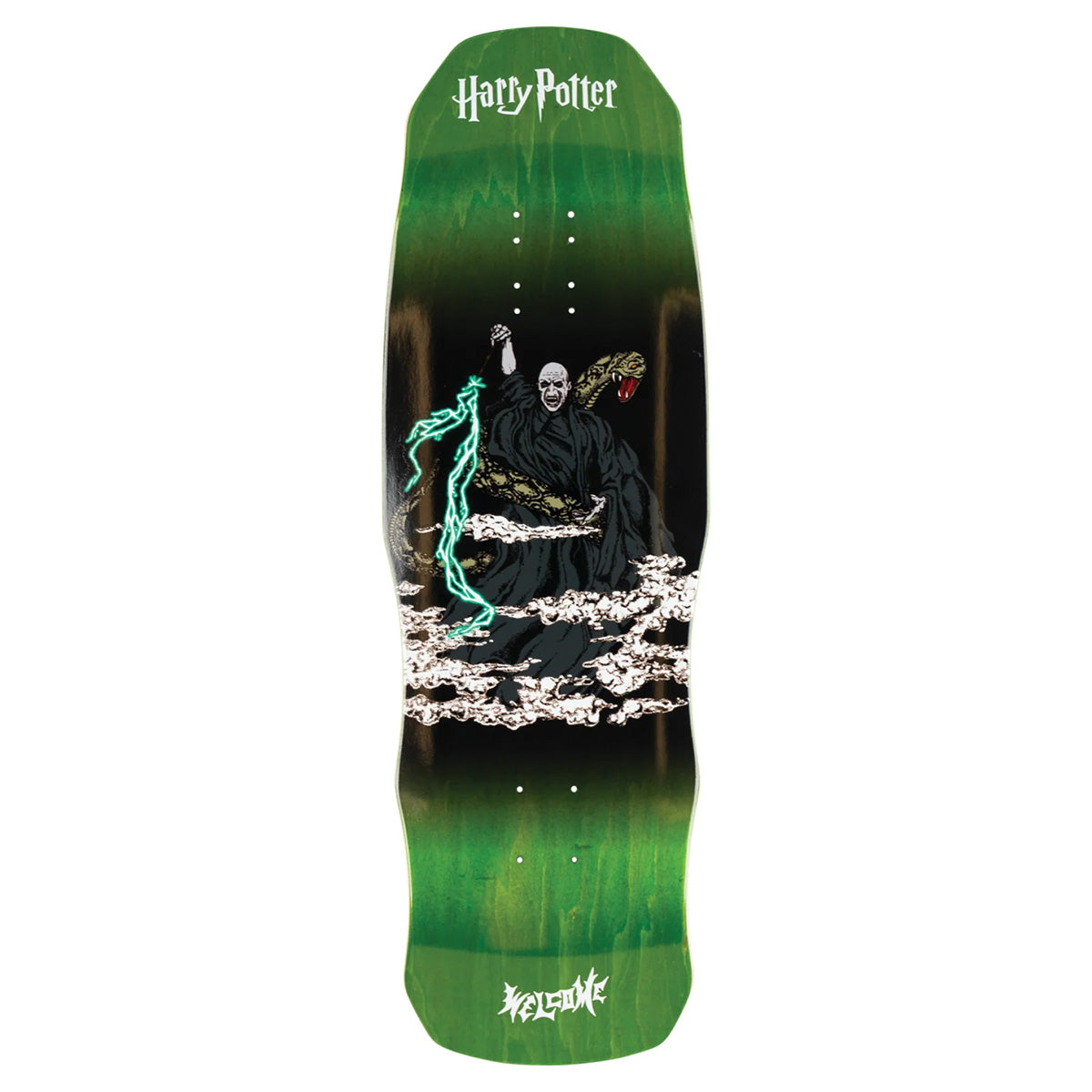 Welcome Harry Potter Voldemort on Darl Lord 9.75 Skateboard Deck