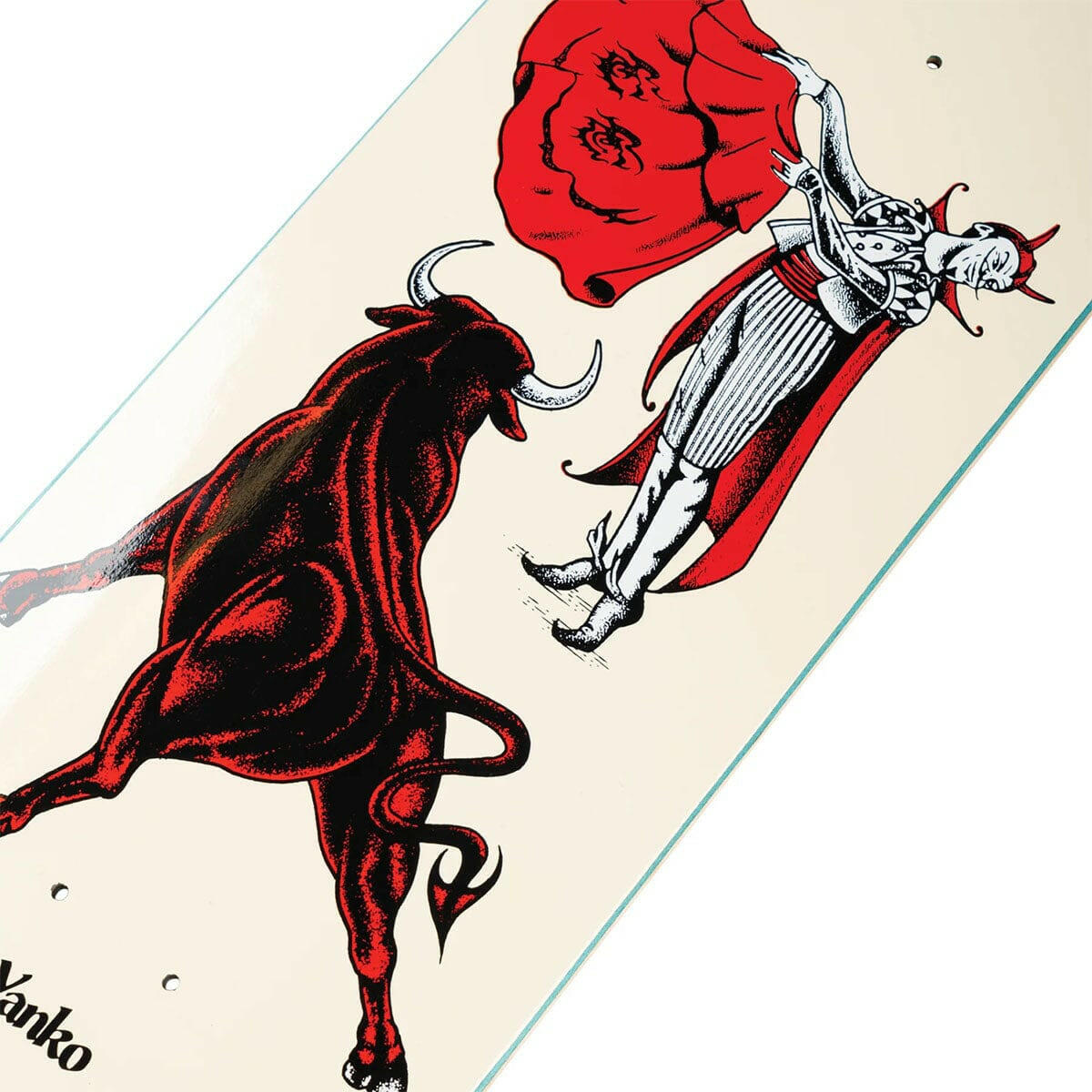 Welcome - Jake Yanko Matador 8.5 Skateboard Deck.