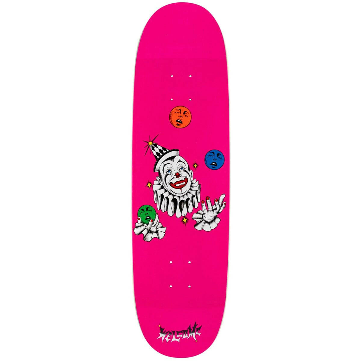 Welcome - Juggle on Son of Boline 8.8 Skateboard Deck.