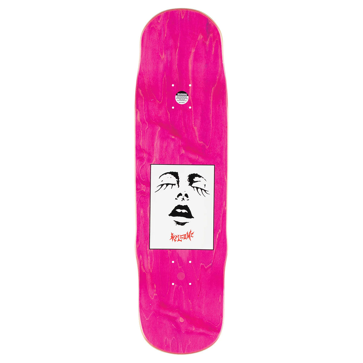 Welcome Juggler on Effigy 8.8 Skateboard Deck Top