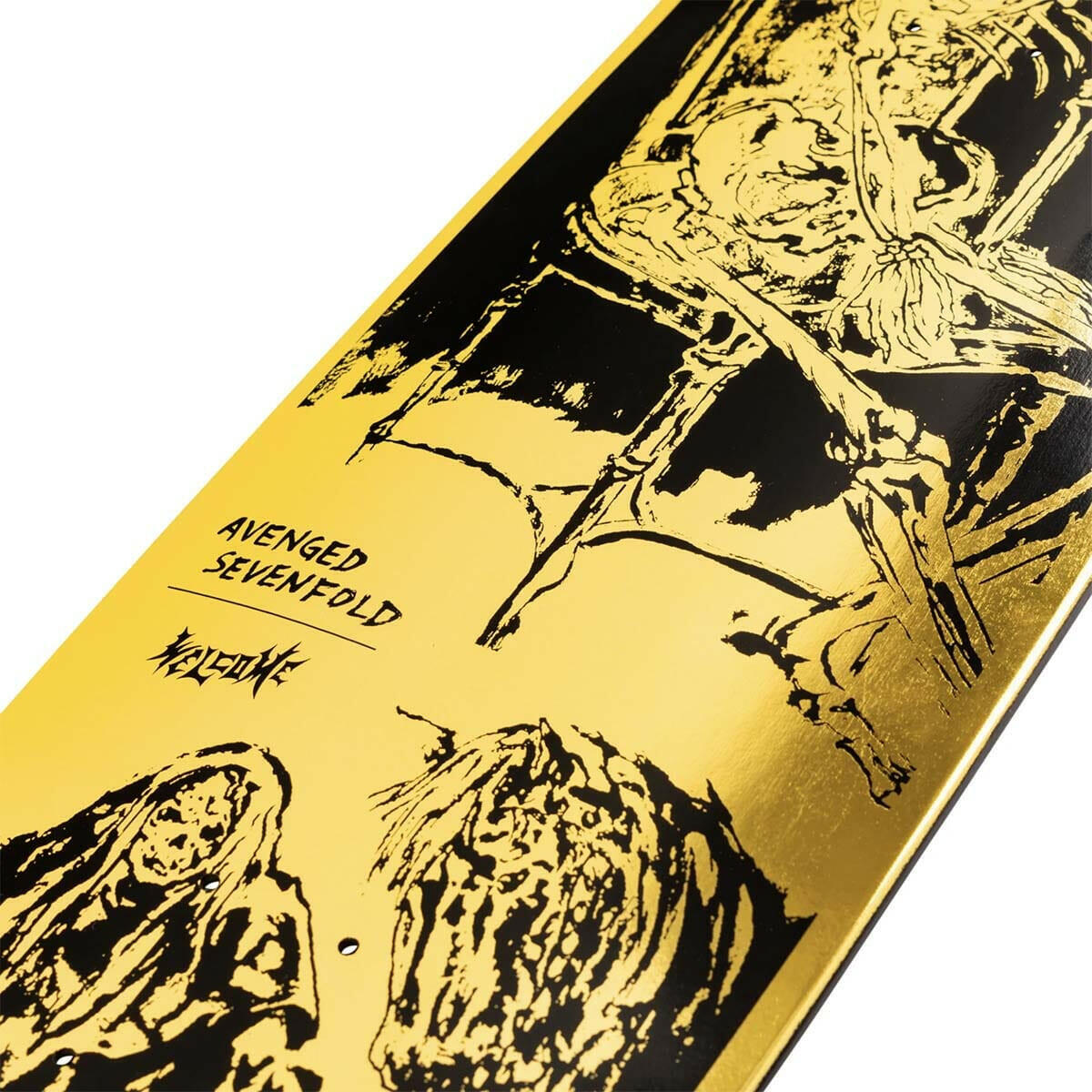 Welcome - A7X Life Is But A Dream on Boline 2.0 9.5 Skateboard Deck.