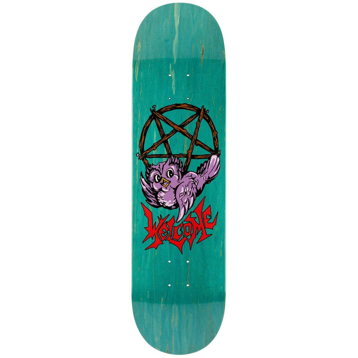 Welcome - Lil Owl 8.0 Skateboard Deck.