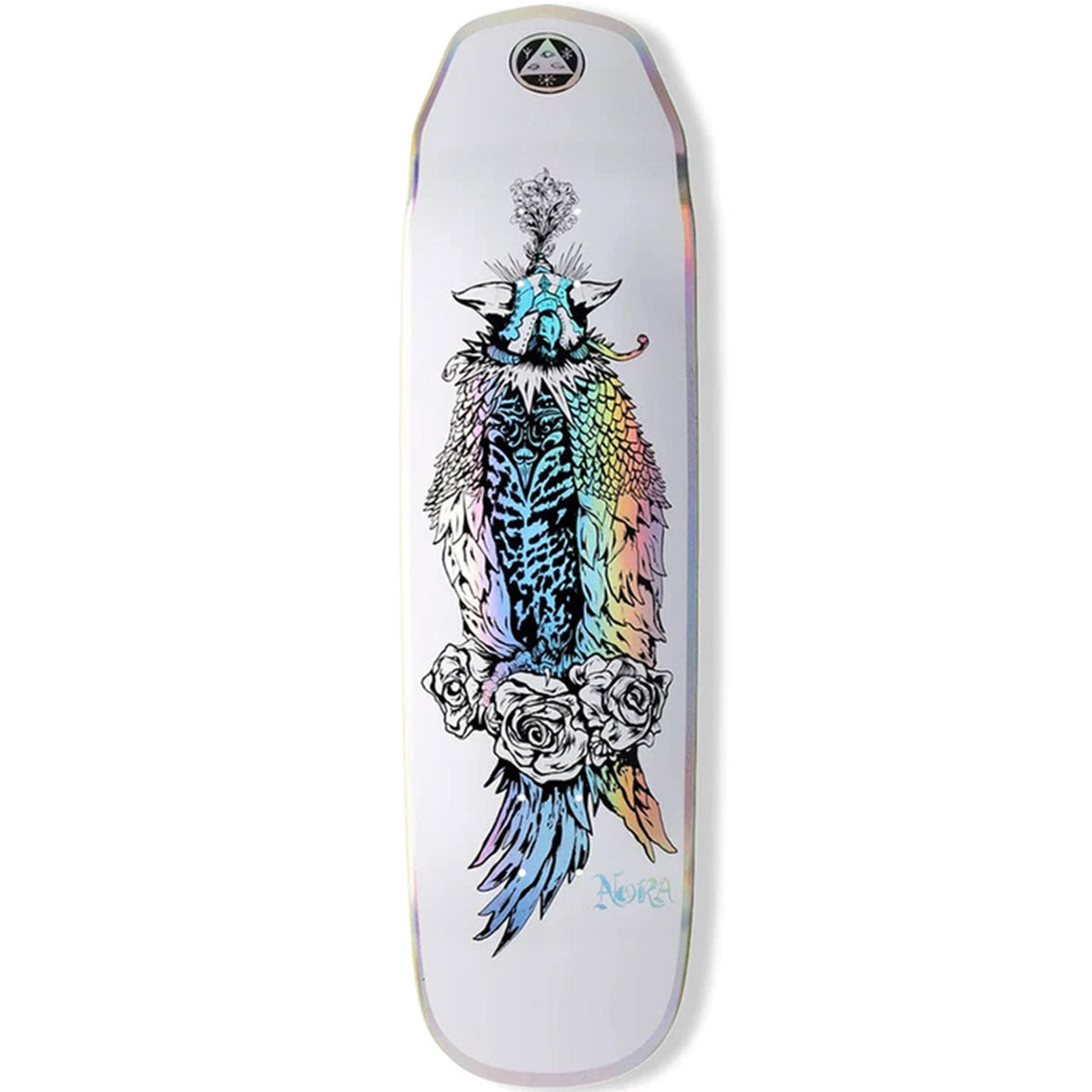 Welcome Nora Vasconcellos Peregrine on Wicked Queen 8.6 Skateboard Deck