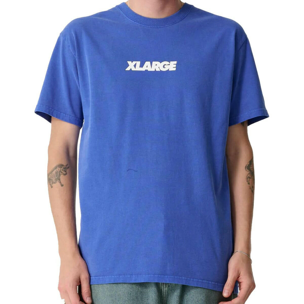 XLarge - 91 Key Italic OG Tee Pigment Blue.