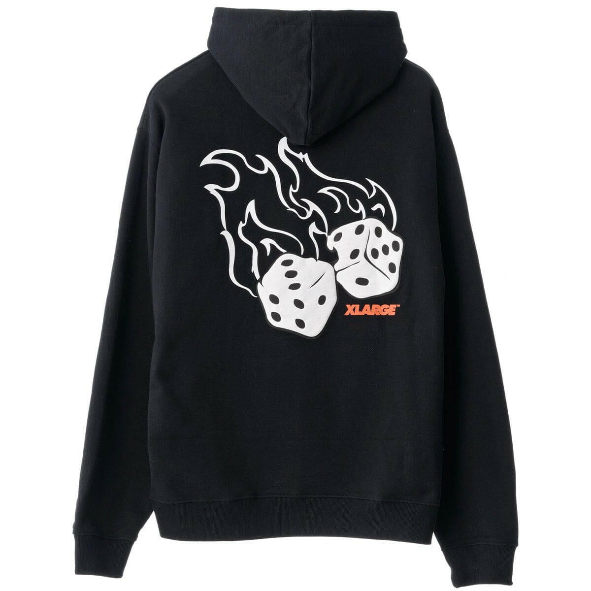 Xlarge - Fire Dice Hoodie Black.
