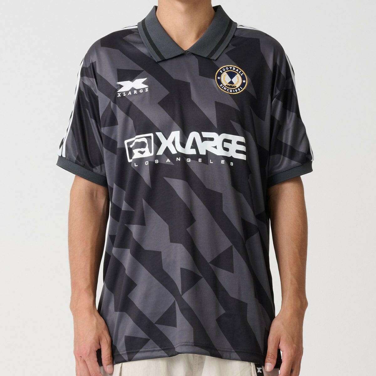 XLarge - Football Tee Black.