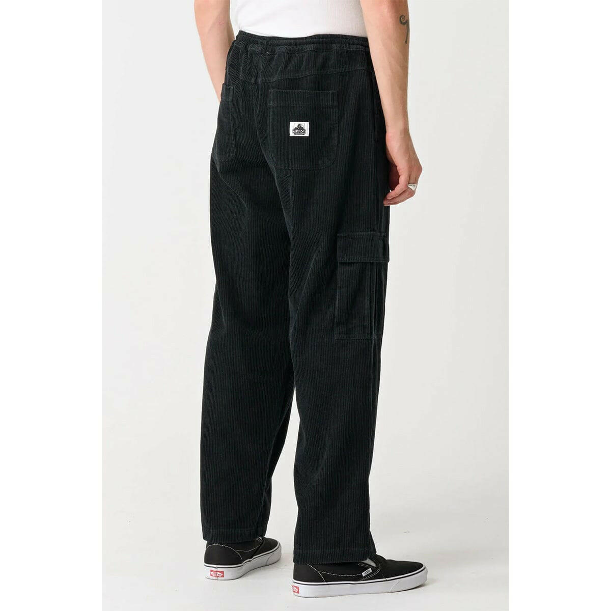 XLarge - 91 Graff Cord Cargo Pants Black.