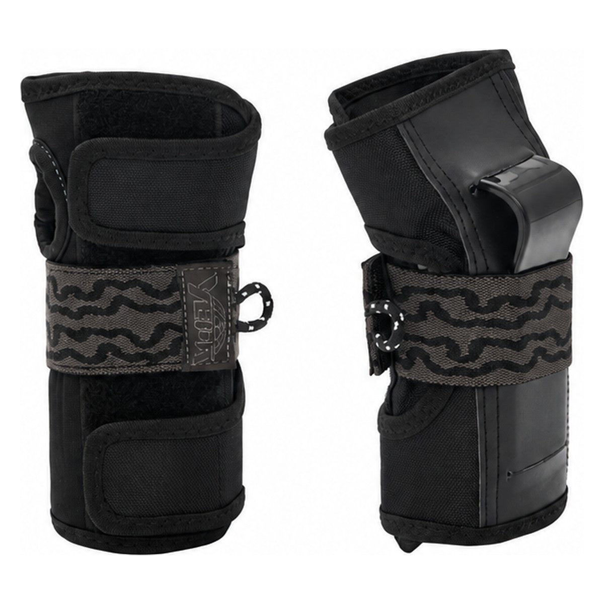 Yepa Shell Youth 3-Pack Pad Set Black – wrist guards