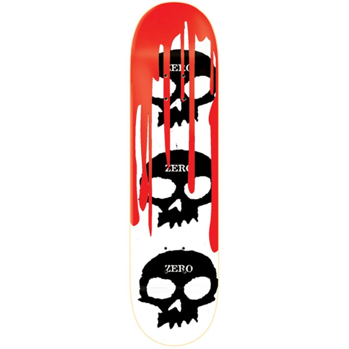 Zero - 3 Skull Blood 8.125 Skateboard Deck.