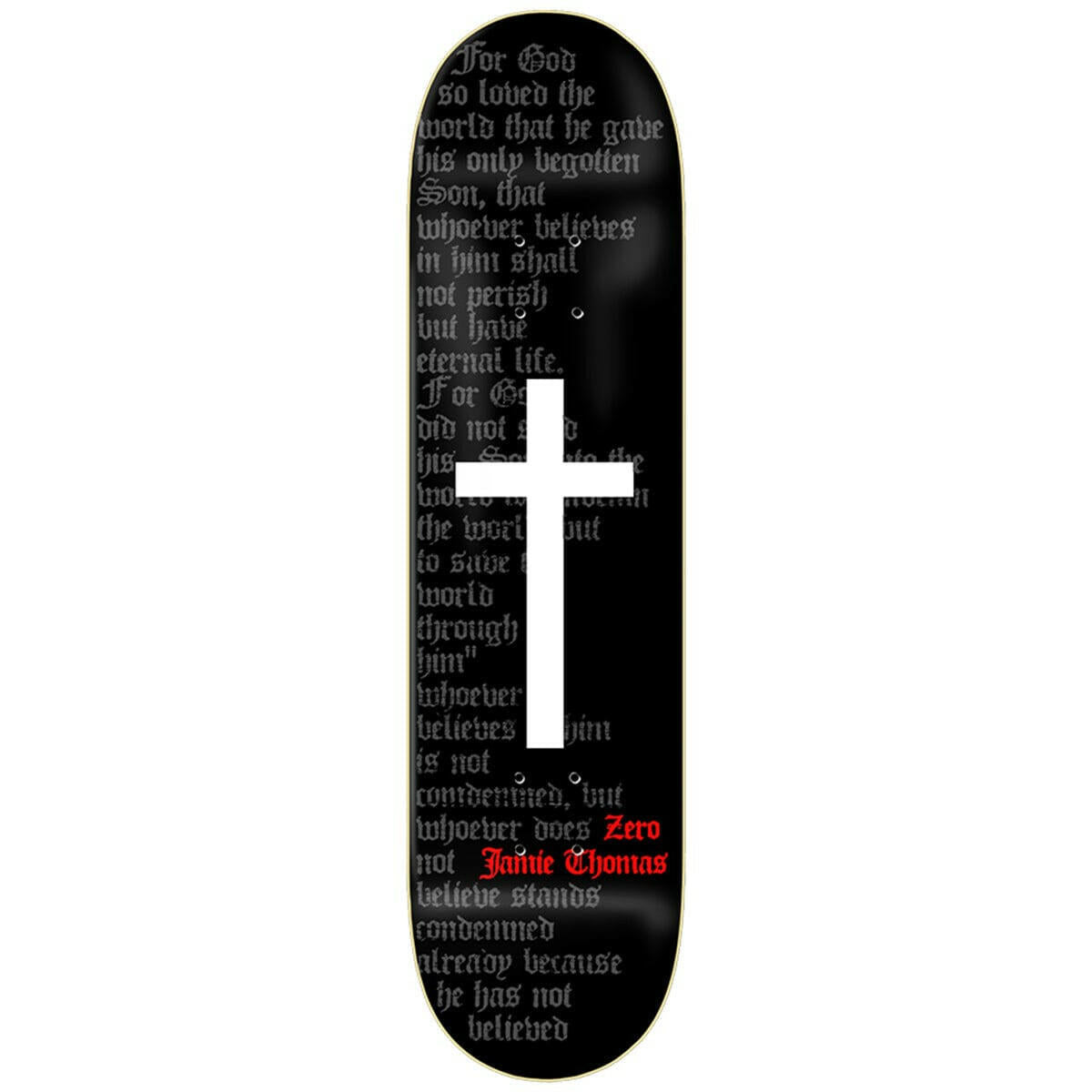Zero - Jamie Thomas OG Cross 8.5 Skateboard Deck.