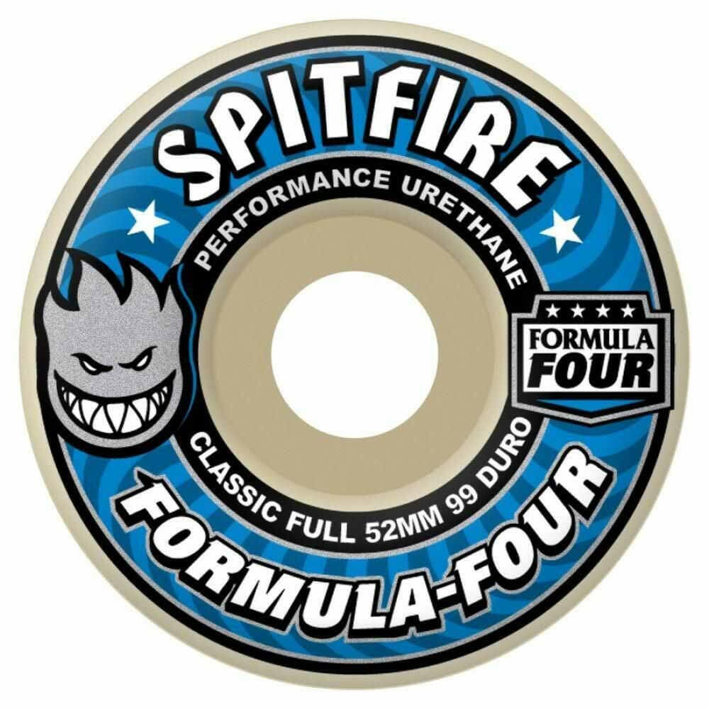 Spitfire - Formula 4 Classic Full 56MM 99A Skateboard Wheels.