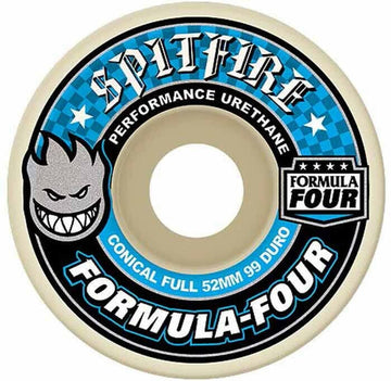 Spitfire - F4 Conical Full 53MM 99A Skateboard Wheels.