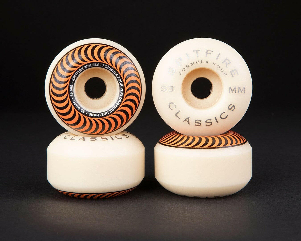 Spitfire - F4 Classics 53MM 99A Skateboard Wheels.