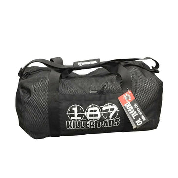 187 - Mesh Duffel Bag Black.