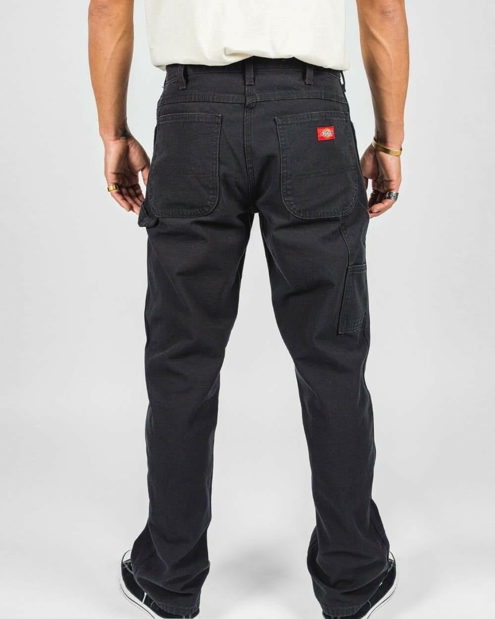 Dickies - 1939 Relaxed Fit Carpenter Jeans Rinsed Black.