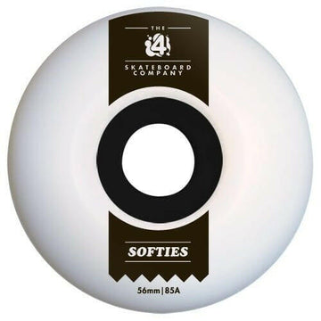 4 Skateboard Co - Softies 56MM 85A Skateboard Wheels.
