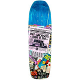 Anti Hero - Jeff Grosso School of Sk18 Blue 9.25 Skateboard Deck