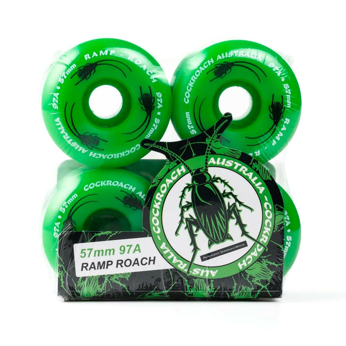 Cockroach - Ramp Roach 57MM 97A Skateboard Wheels.