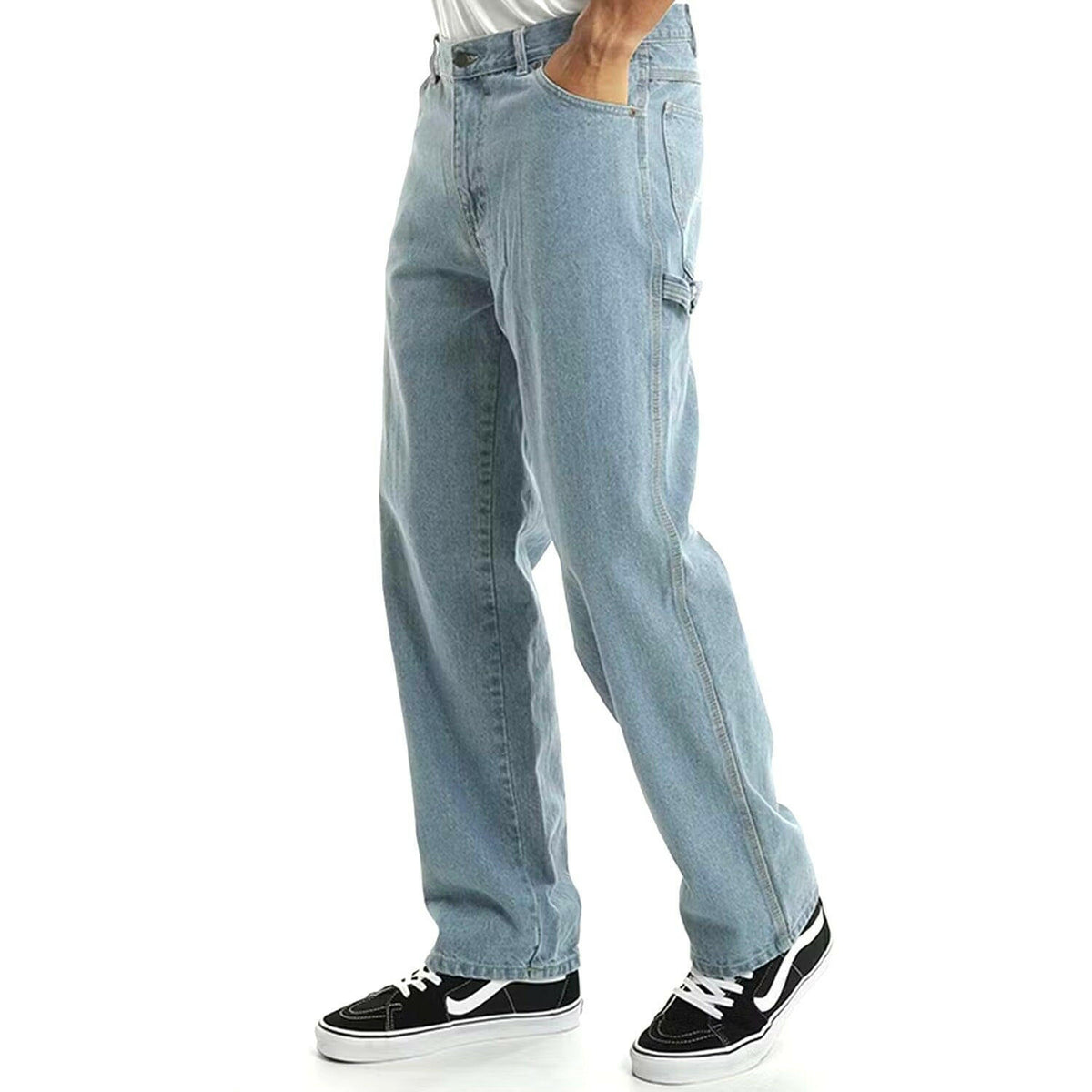 Dickies - 1993 Carpenter Relaxed Fit Jeans Light Indigo.