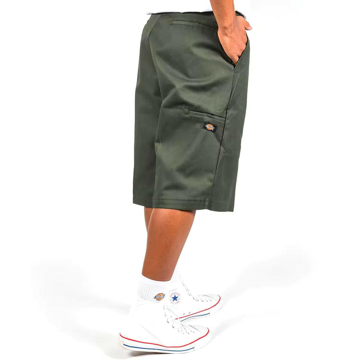 Dickies - 42283 13" Loose Fit Shorts Olive.