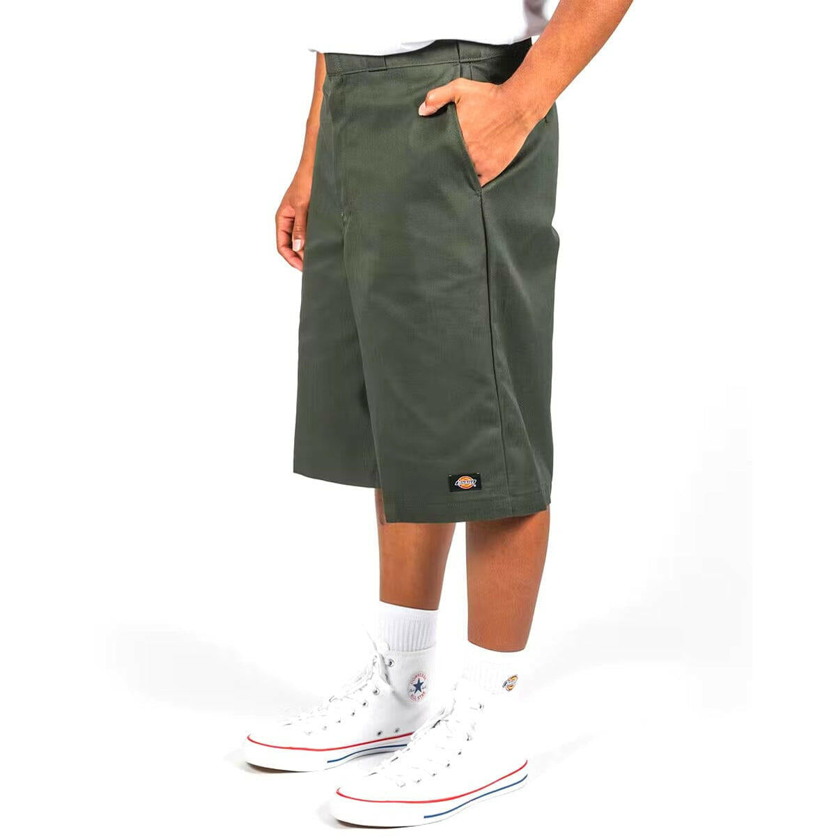 Dickies - 42283 13" Loose Fit Shorts Olive.