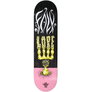 Folklore - Candle Fibretech Lite Pink 8.125 Skateboard Deck.