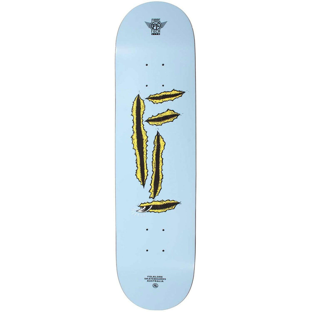Folklore - Rip Fibretech Lite Blue 7.75 Skateboard Deck.