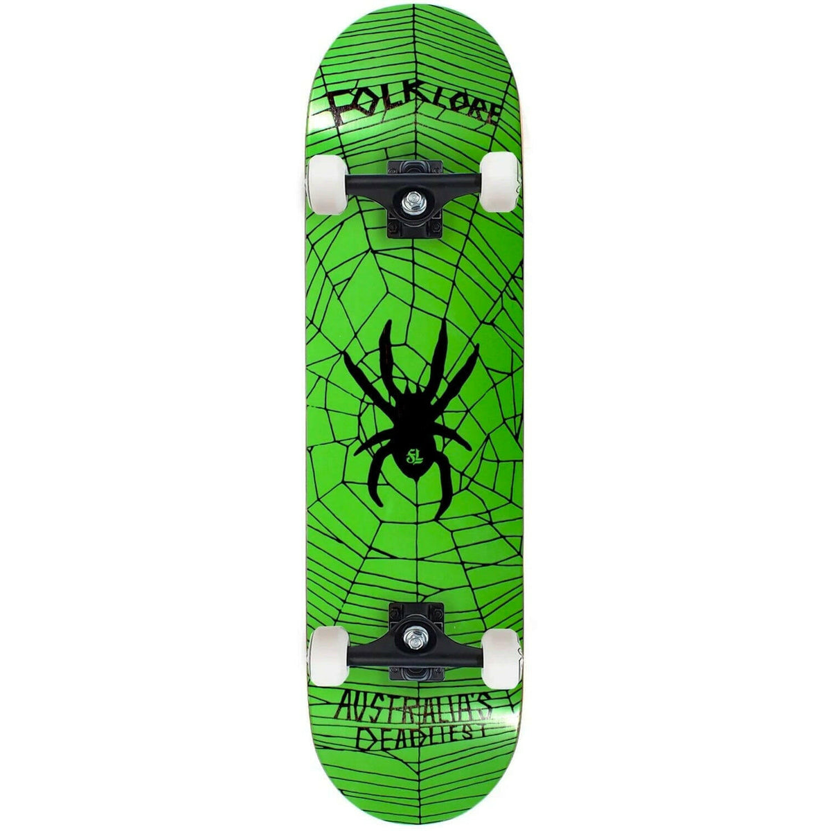 Folklore - Web 8.125" Complete Skateboard.