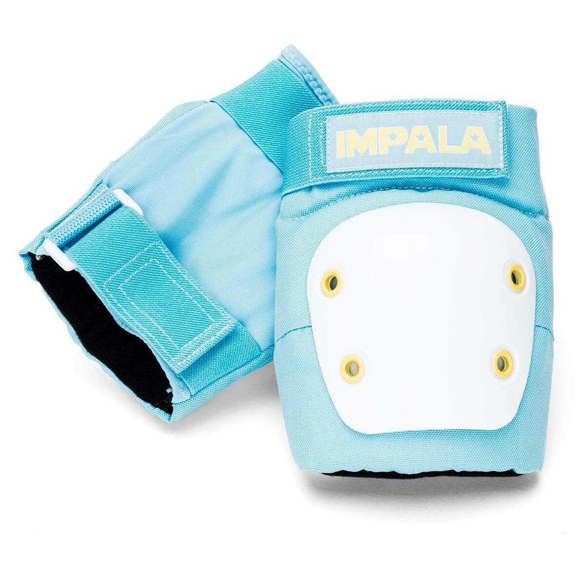 Impala - Protective Pack Youth Pad Set Sky Blue/Yellow.