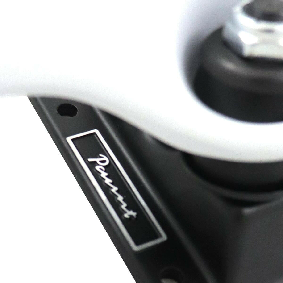 Paramount - Black/White 139mm Skateboard Trucks.