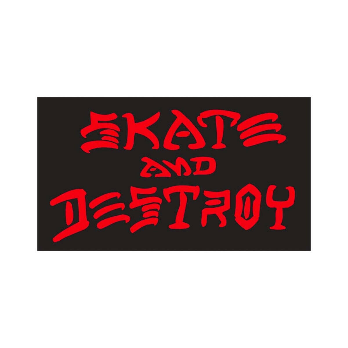 Thrasher - Skate & Destroy 4" Sticker.