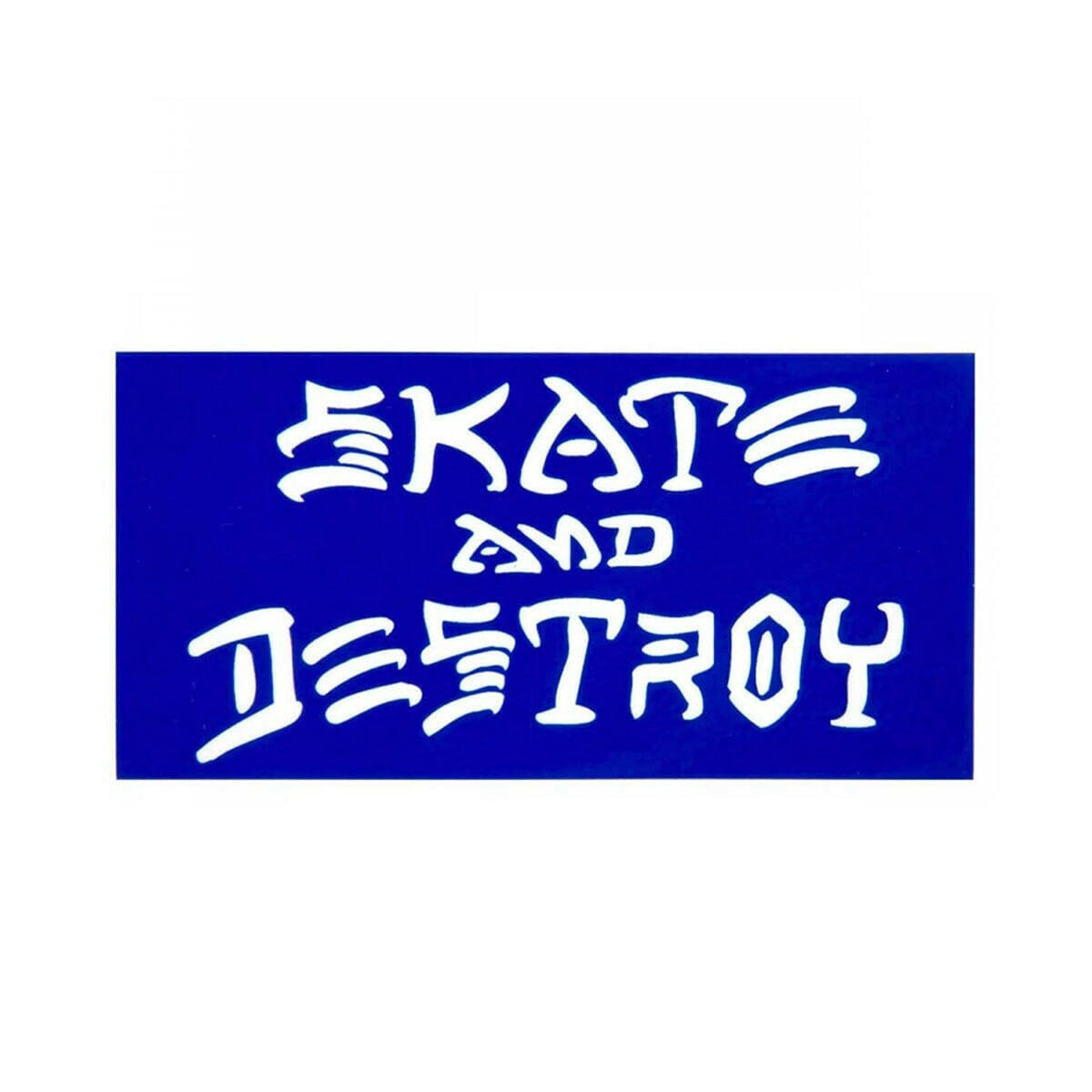 Thrasher - Skate & Destroy 4" Sticker.
