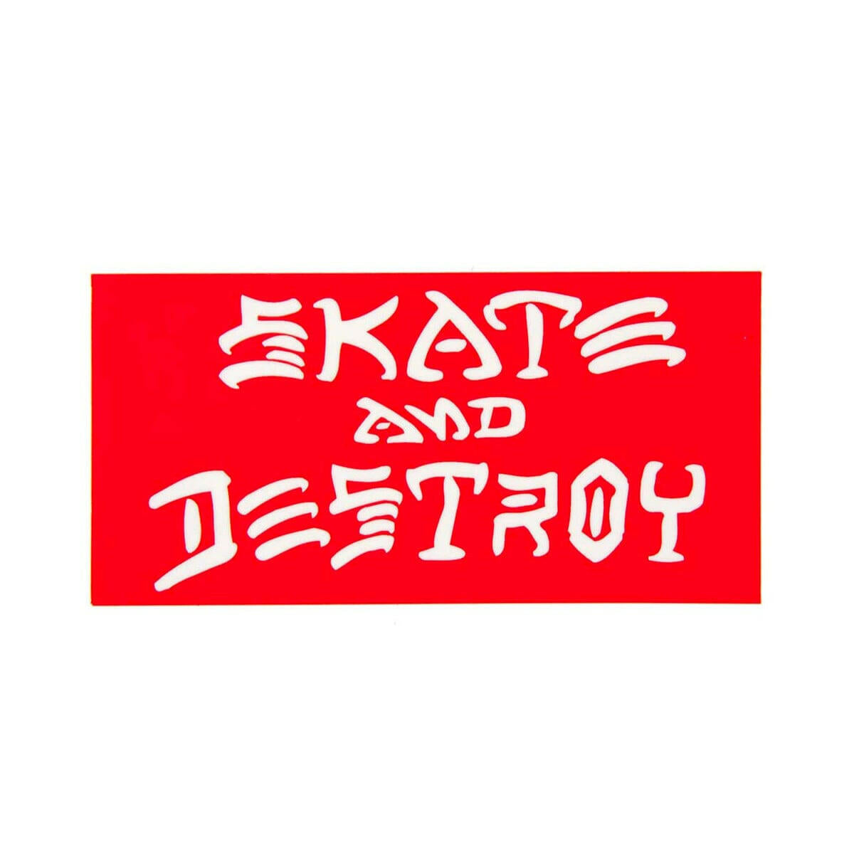 Thrasher - Skate & Destroy 4" Sticker.