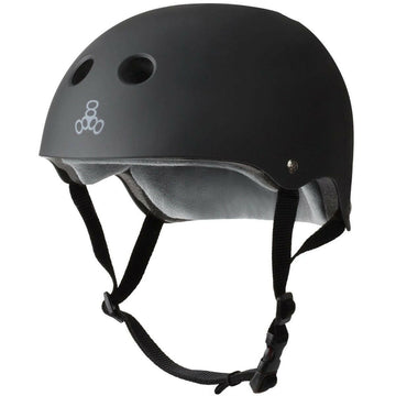Triple 8 - Certified Sweatsaver Helmet Matte Black.
