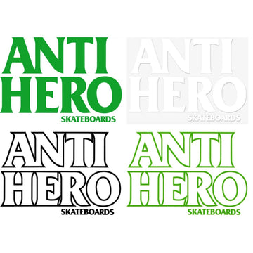 Anti Hero Blackhero 6.5" Sticker.