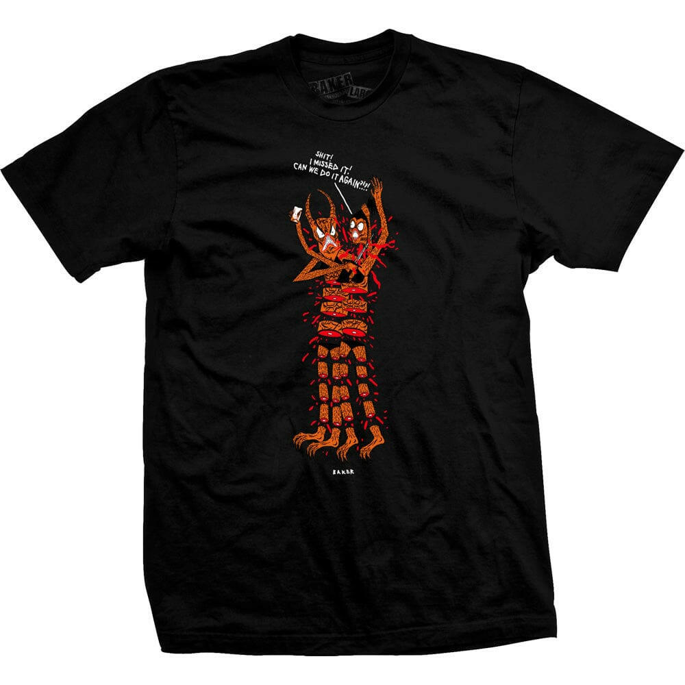 Baker - Throwback From The Dead Tee Black.