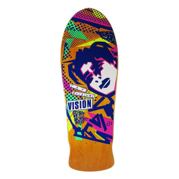 Vision - Original MG Orange 10.0 Reissue Skateboard Deck.