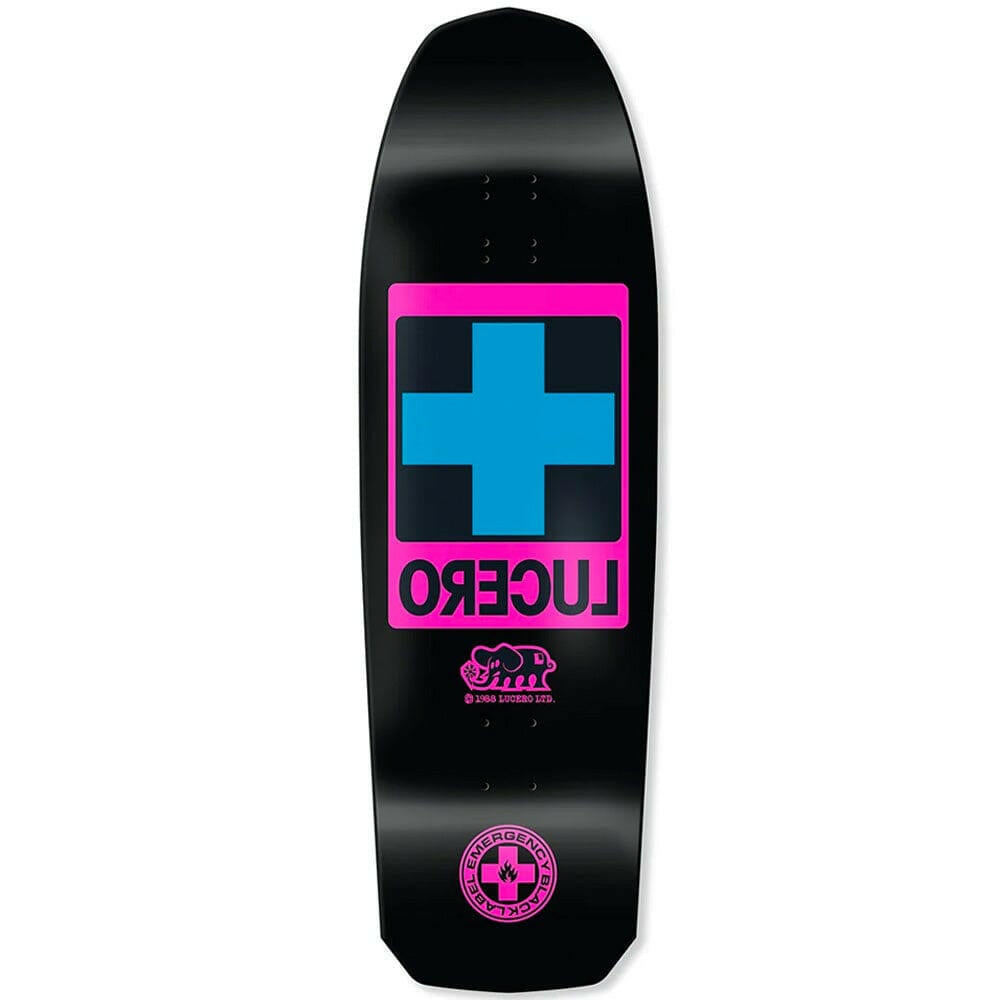 Black Label - John Lucero Cross 10.0 Skateboard Deck.