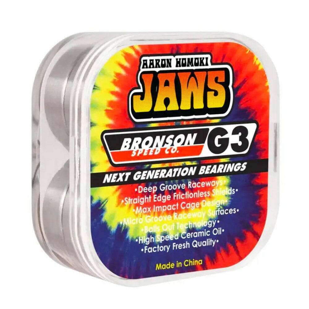 Bronson - Jaws Pro G3 Skateboard Bearings.