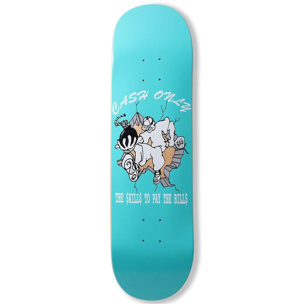 Cash Only - Skillz 8.25 Skateboard Deck.