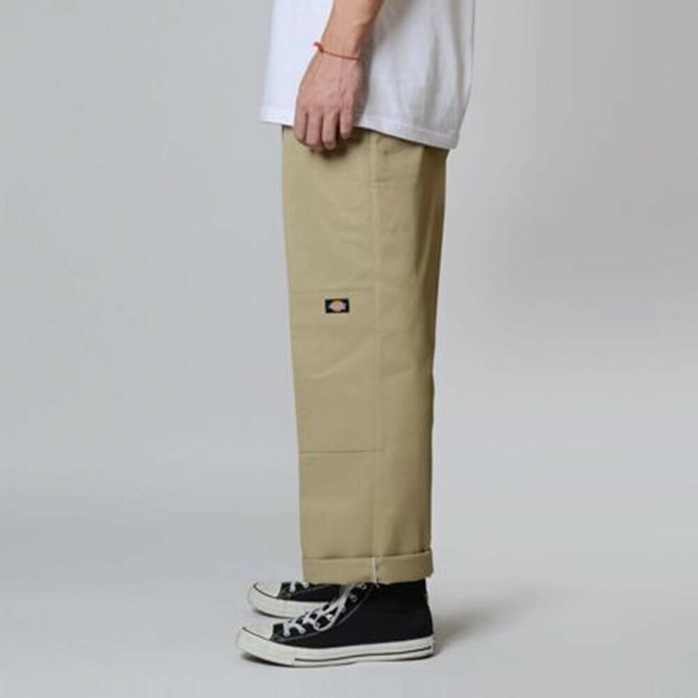 Dickies - 85-283 Loose Fit Double Knee Pants Khaki.