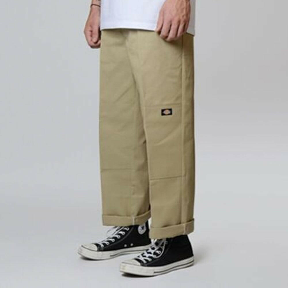 Dickies - 85-283 Loose Fit Double Knee Pants Khaki.