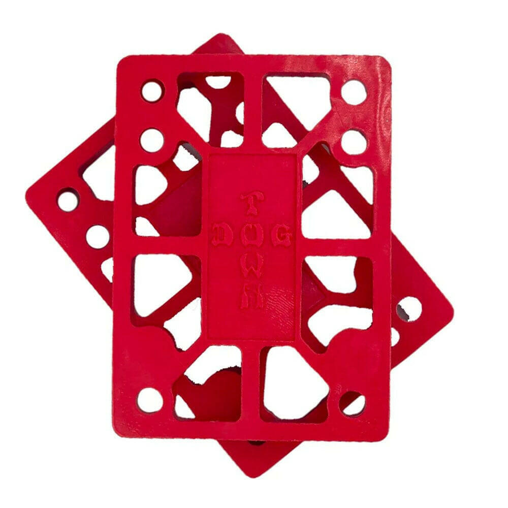 Dogtown - 3/8 Hard Risers Red.