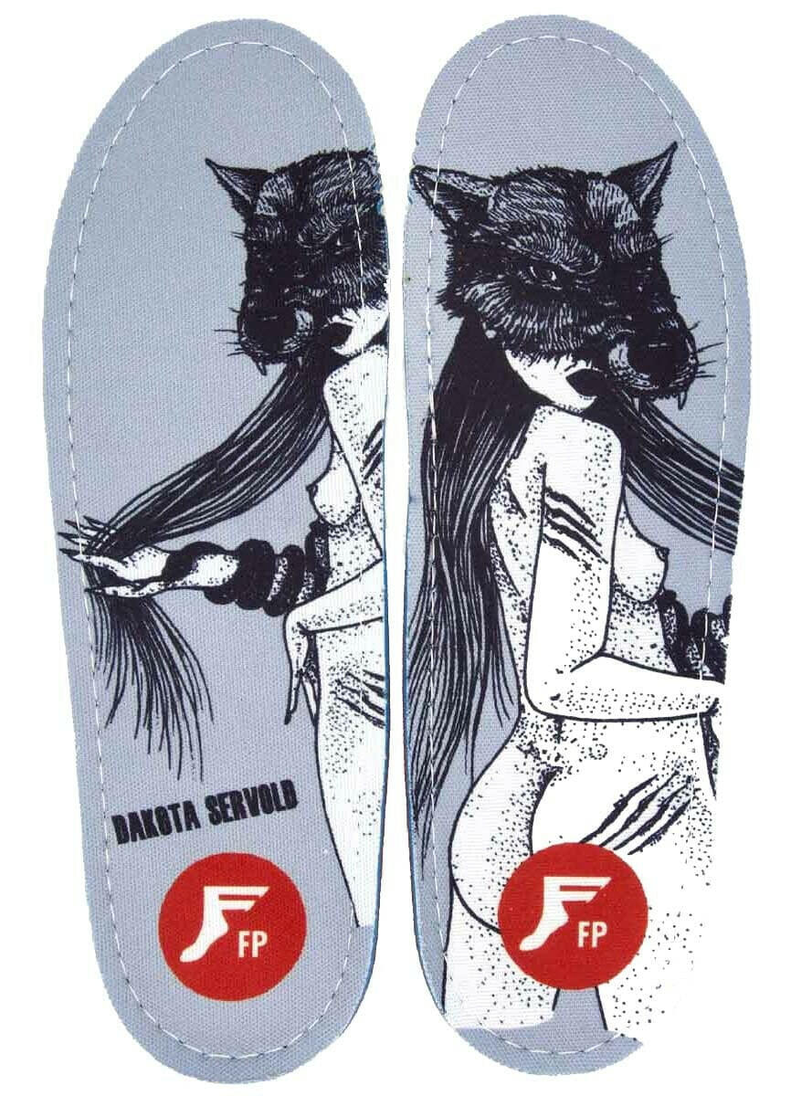 Footprint - Gamechangers Orthotics Dakota Servold Insoles.