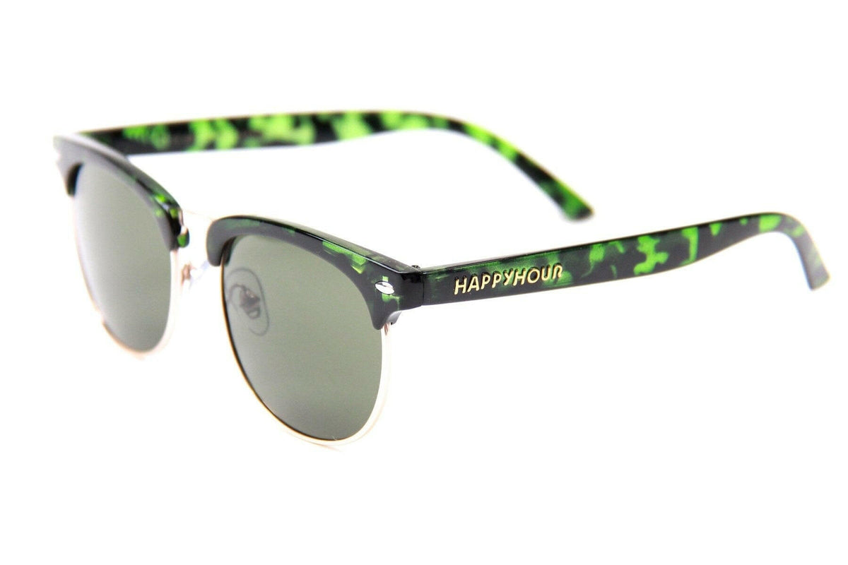 Happy Hour - G2 Shake Junt Sunglasses Green Tortoise.