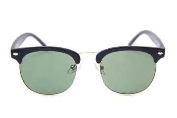Happy Hour - Herman G2 Sunglasses Matte Black/Gold/G15 Lens.