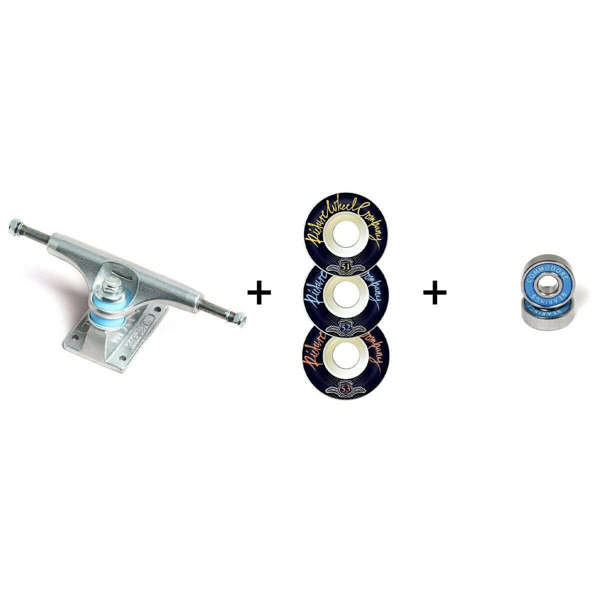 Holiday - Snack Pack Truck, Wheel and Bearing 5.5 Combo.