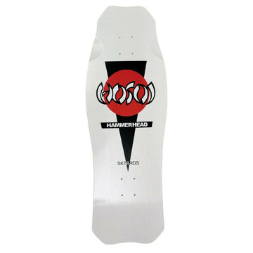 Hosoi - OG Hammerhead White 10.5 Reissue Skateboard Deck.