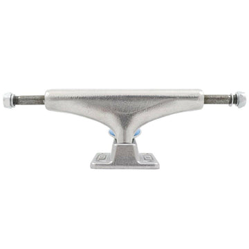 Metal - Silver Hollow 5.25 Skateboard Trucks.